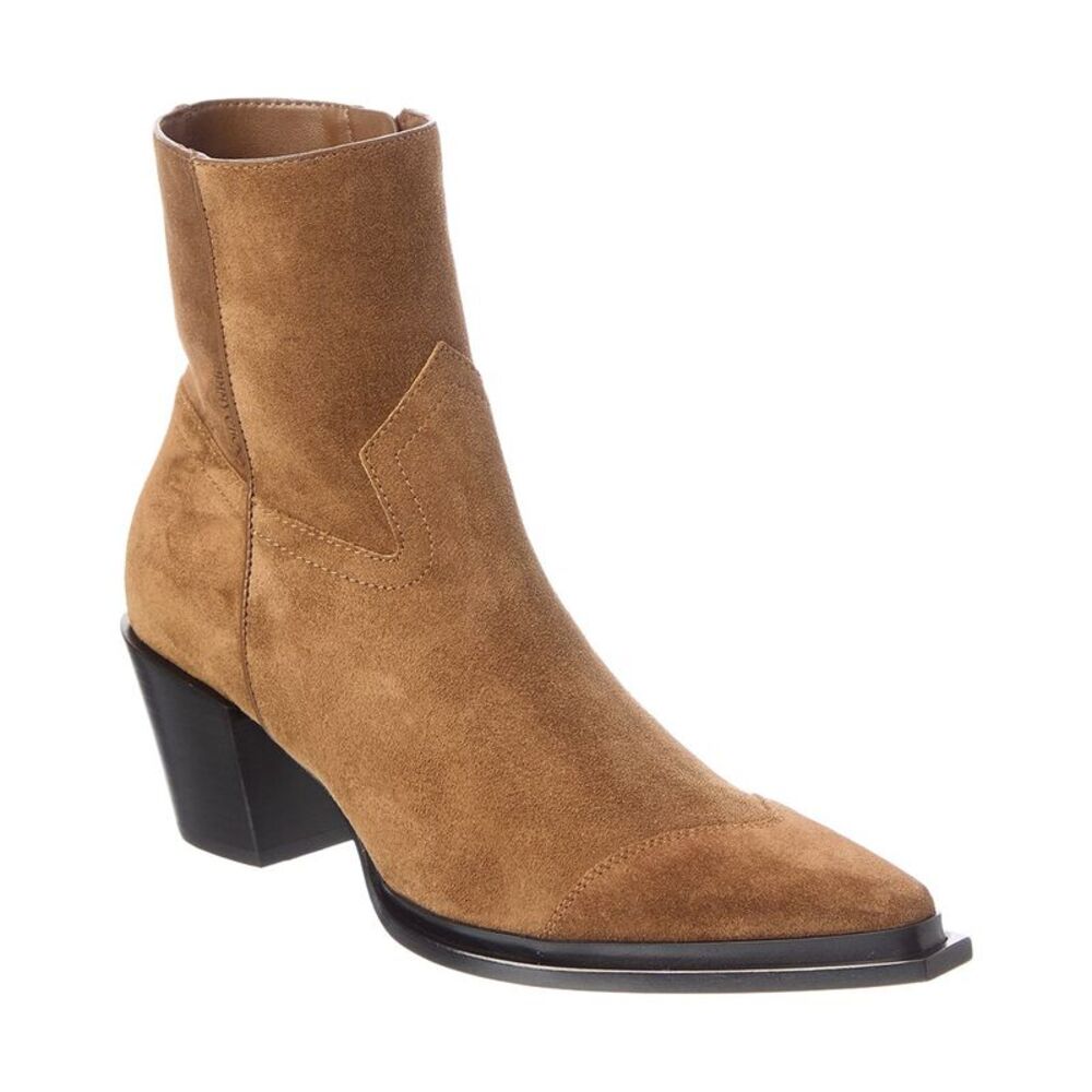 Jimmy Choo Cece Ab 60 Suede Bootie, Brown